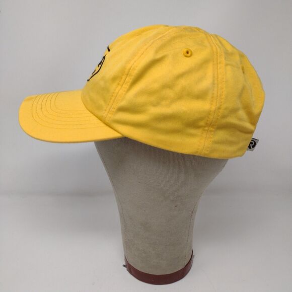 Louisville Slugger 125 Mens Strapback Hat Yellow Adjustable Embroidered Logo - Picture 5 of 11